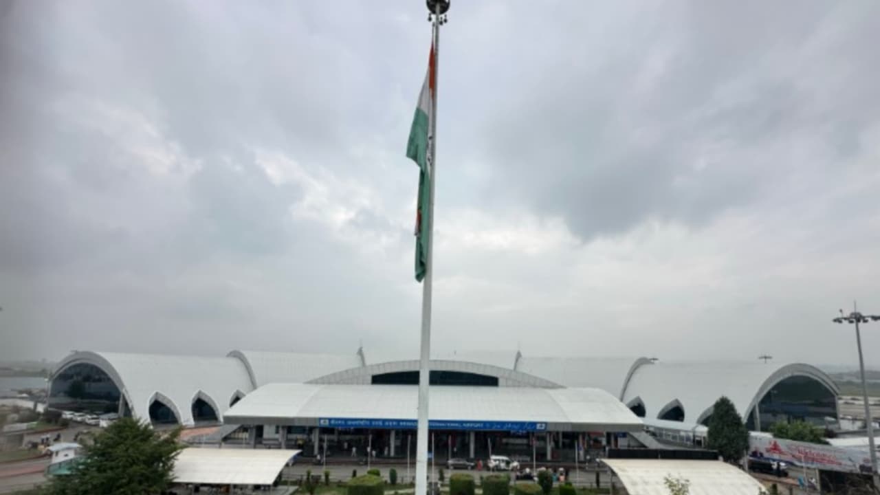 Visual of Srinagar Airport (X/@SrinagarAirport) Visual of Srinagar Airport (X/@SrinagarAirport)