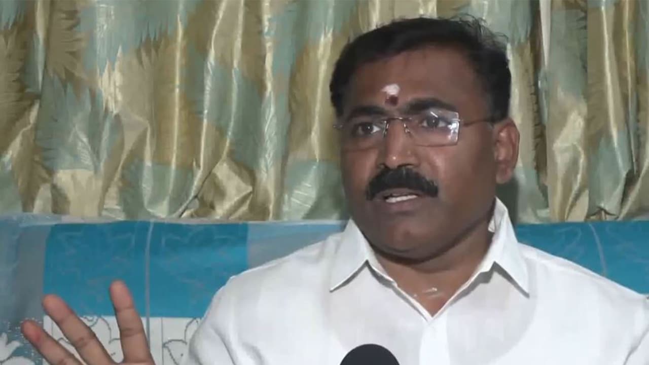 Puducherry BJP General Secretary Mohan Kumar (Photo/ANI) Puducherry BJP General Secretary Mohan Kumar (Photo/ANI)