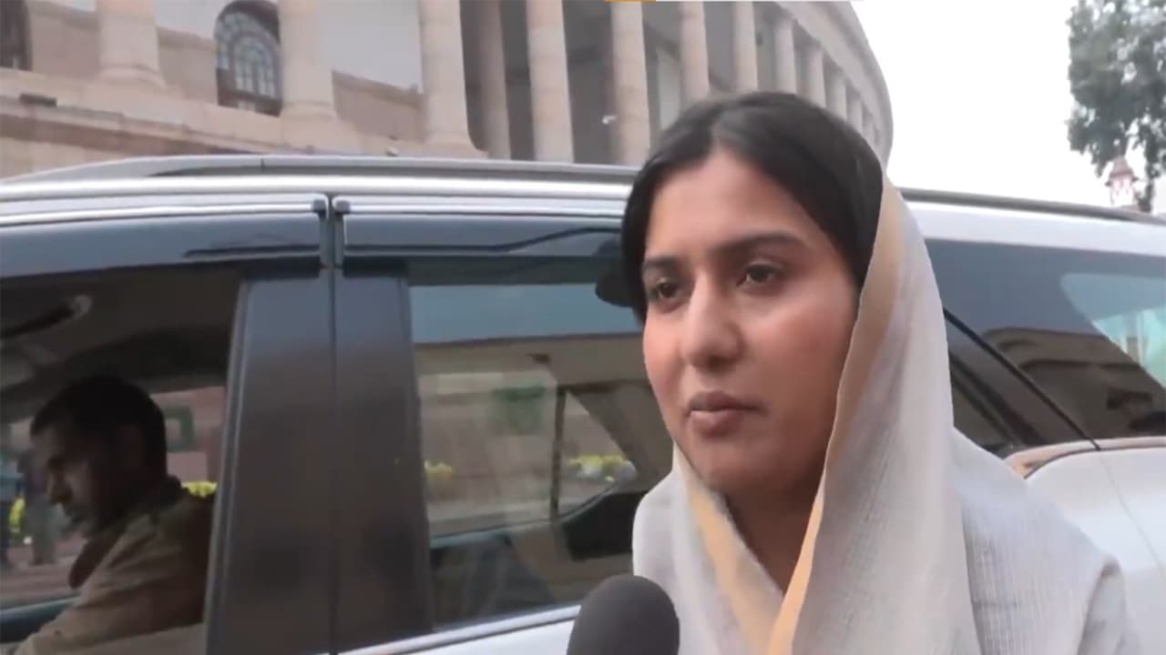 SP MP Iqra Hasan (Photo/ANI) SP MP Iqra Hasan (Photo/ANI)