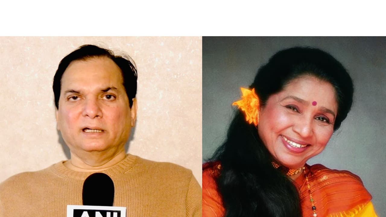 Lalit Pandit, Asha Bhosle (Photos/ANI, @instagram/@ashabhosle) Lalit Pandit, Asha Bhosle (Photos/ANI, @instagram/@ashabhosle)