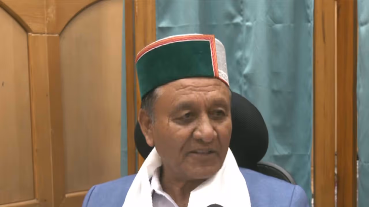 Revenue, Tribal Development and Horticulture Minister of Himachal Pradesh, Jagat Singh Negi (Photo/ANI) Revenue, Tribal Development and Horticulture Minister of Himachal Pradesh, Jagat Singh Negi (Photo/ANI)