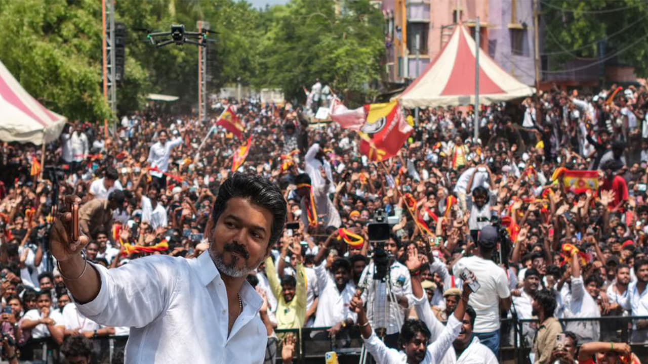 TVK chief and actor Vijay (Photo/X@TVKPartyHQ) TVK chief and actor Vijay (Photo/X@TVKPartyHQ)