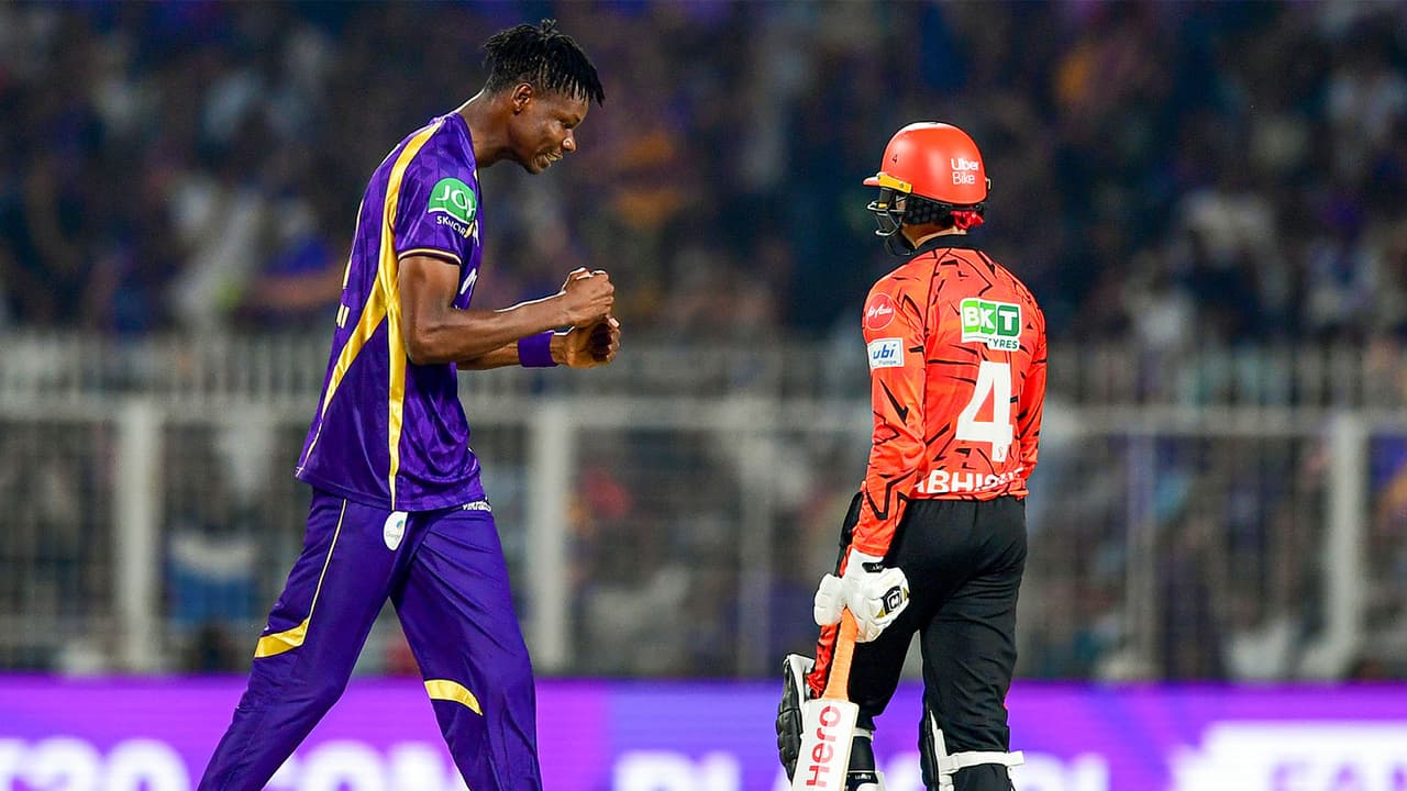 Kolkata Knight Riders' Blessing Muzarabani. (Photo/ANI) Kolkata Knight Riders' Blessing Muzarabani. (Photo/ANI)