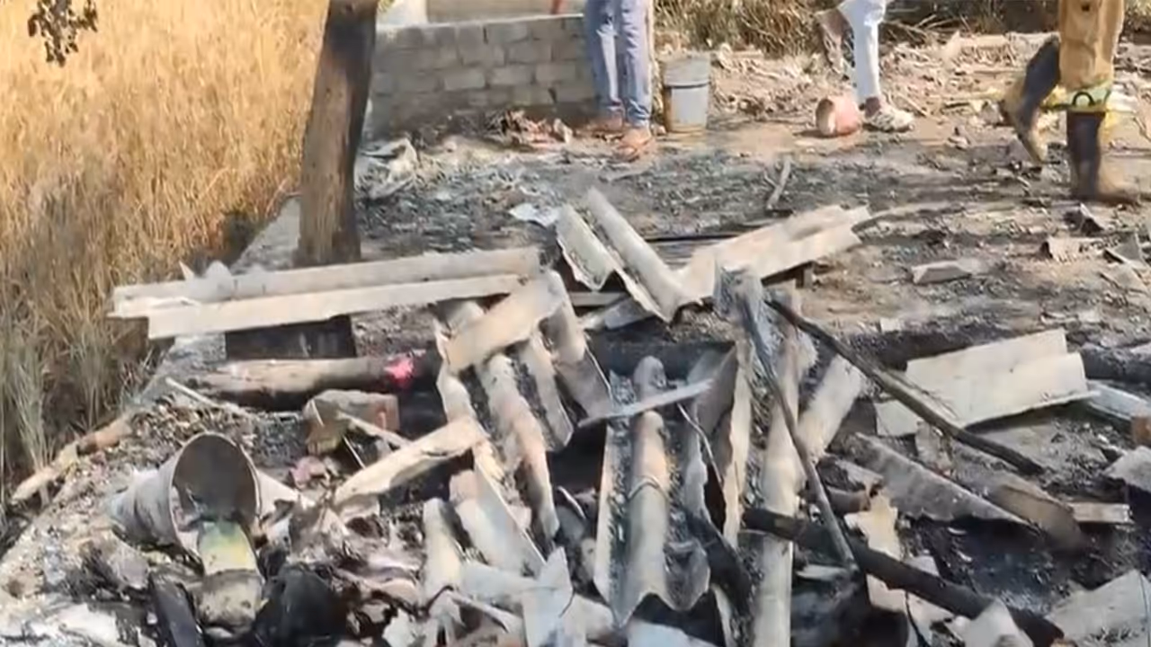 Visuals from the spot (Photo/ANI)