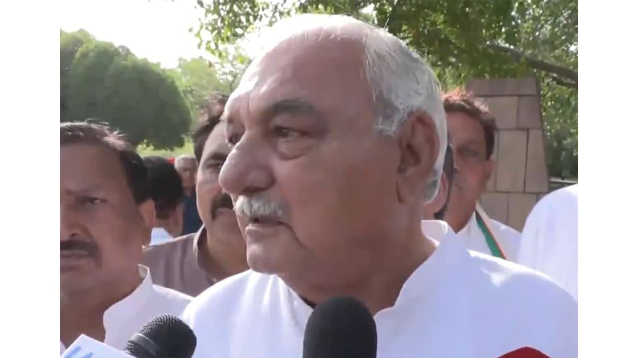 Congress leader Bhupinder Singh Hooda (Photo/ANI) Congress leader Bhupinder Singh Hooda (Photo/ANI)