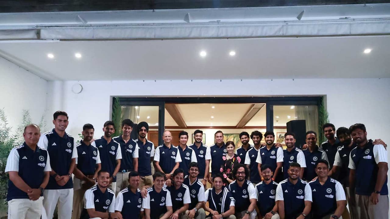 Team India with India's Ambassador to Japan Nagma Mallick (Photo: X/@IndianEmbTokyo) Team India with India's Ambassador to Japan Nagma Mallick (Photo: X/@IndianEmbTokyo)
