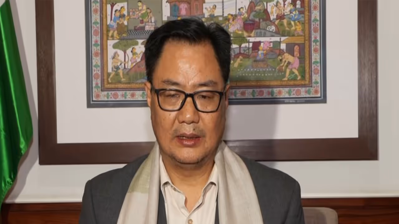 Union Parliamentary Affairs Minister Kiren Rijiju (Photo/ANI) Union Parliamentary Affairs Minister Kiren Rijiju (Photo/ANI)