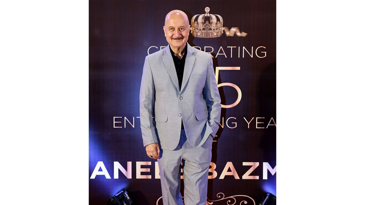 Actor Anupam Kher (File photo/ANI) Actor Anupam Kher (File photo/ANI)