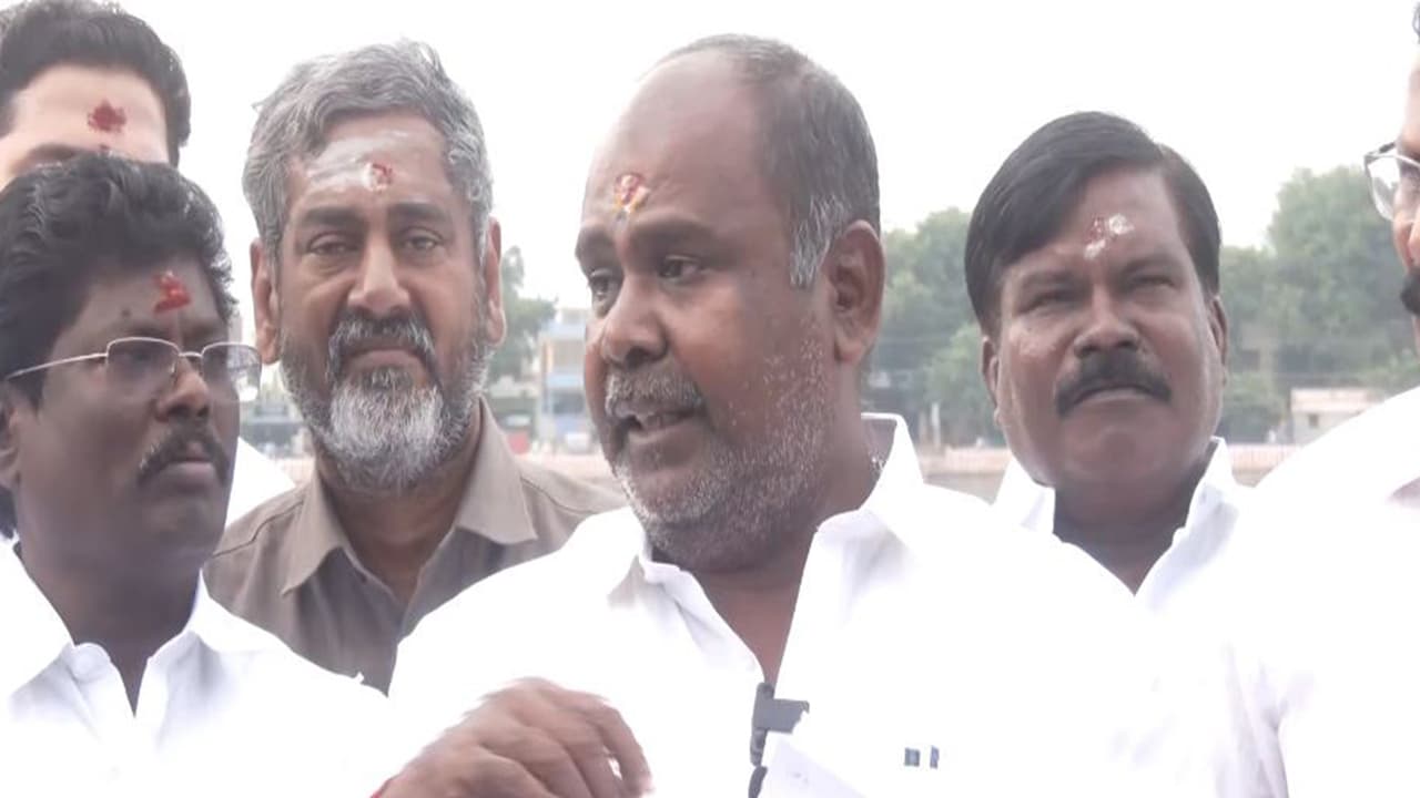 Deputy Opposition leader & former AIADMK Minister R. B. Udhayakumar (Photo/ANI)