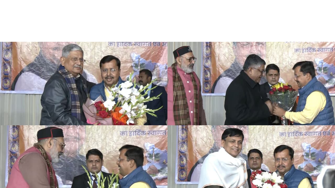 NDA MPs facilitate BJP working president Nitin Nabin (Photo/ANI) NDA MPs facilitate BJP working president Nitin Nabin (Photo/ANI)