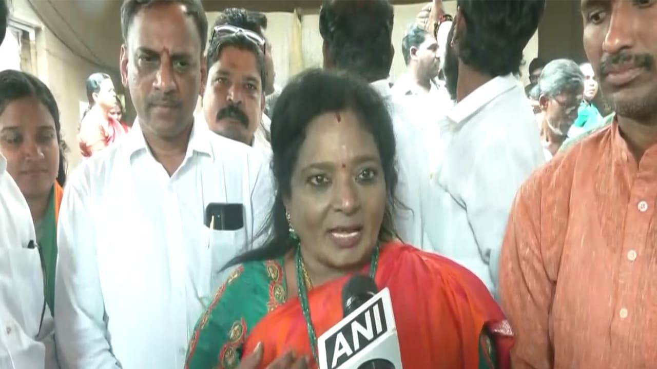 BJP leader Tamilisai Soundararajan (Photo/ANI)