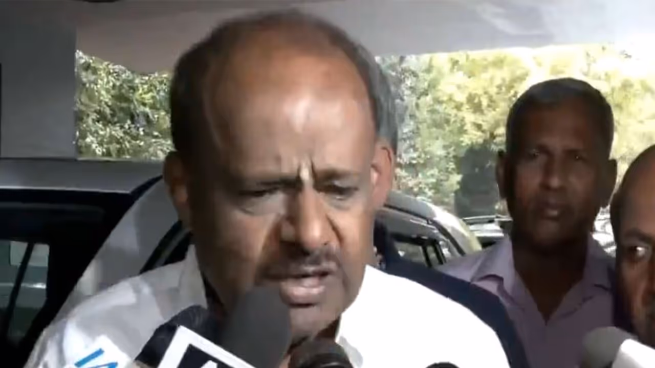 Union Minister HD Kumaraswamy (Photo/ANI)