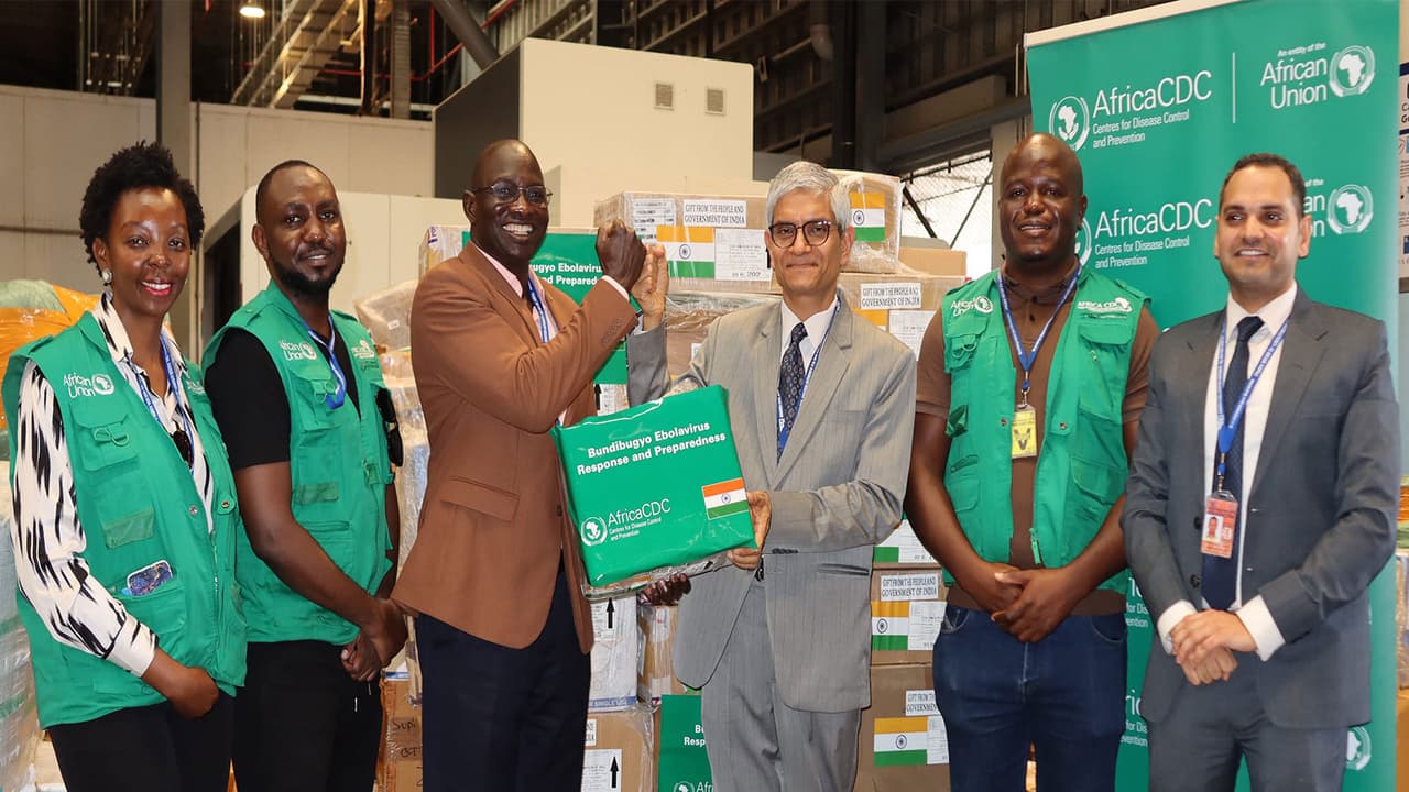 Emergency pharmaceutical supplies (Photo: XAfricaCDC) Emergency pharmaceutical supplies (Photo: XAfricaCDC)
