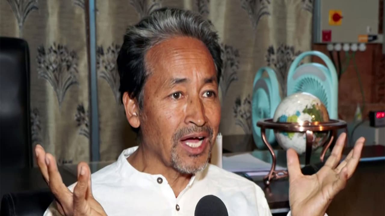 Ladakh based climate activist Sonam Wangchuk (FilePhoto/ANI) Ladakh based climate activist Sonam Wangchuk (FilePhoto/ANI)