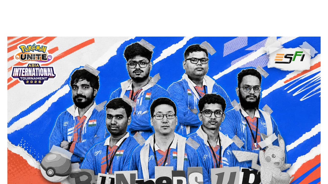 Team India finish 2nd at AESF Pokemon UNITE event (Photo: ESFI) Team India finish 2nd at AESF Pokemon UNITE event (Photo: ESFI)