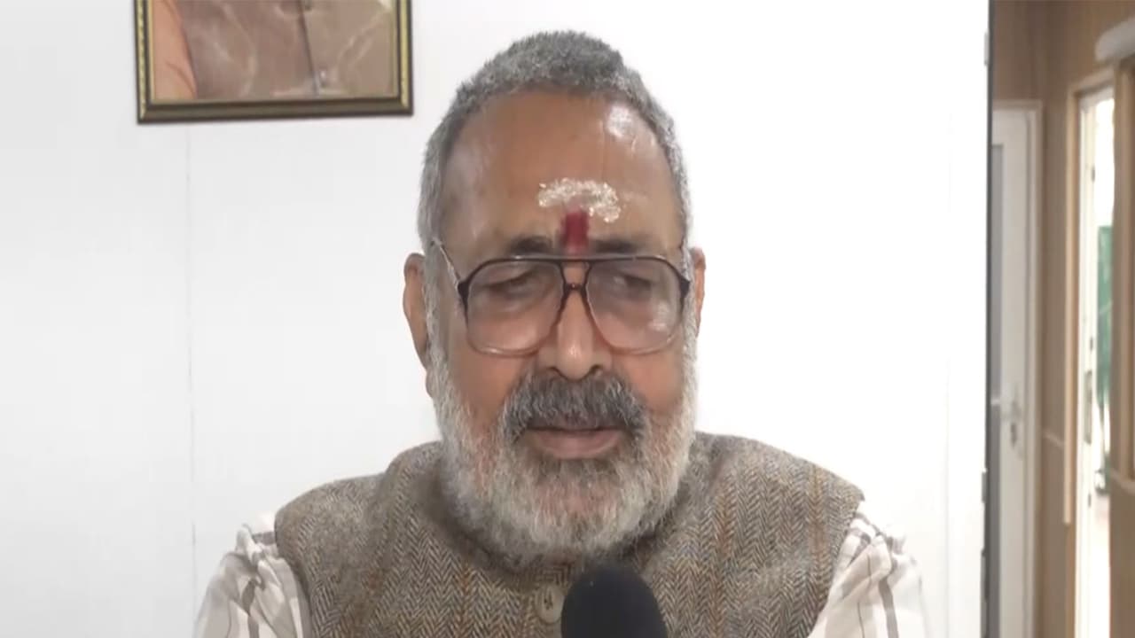 Bharatiya Janata Party (BJP) leader Giriraj Singh (Photo/ANI)