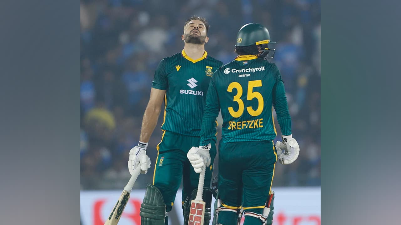 Aiden Markram and Matthew Breetzke. (Photo: @ProteasMenCSA X)