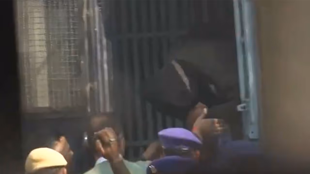 NIA arrested accused Amir Rashid Ali produced before Patiala House Court in Delhi terror blast case (Photo/ANI) NIA arrested accused Amir Rashid Ali produced before Patiala House Court in Delhi terror blast case (Photo/ANI)