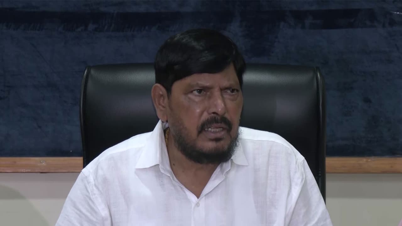 Union Minister of State for Social Justice and Empowerment, Ramdas Athawale (Photo/ANI) Union Minister of State for Social Justice and Empowerment, Ramdas Athawale (Photo/ANI)