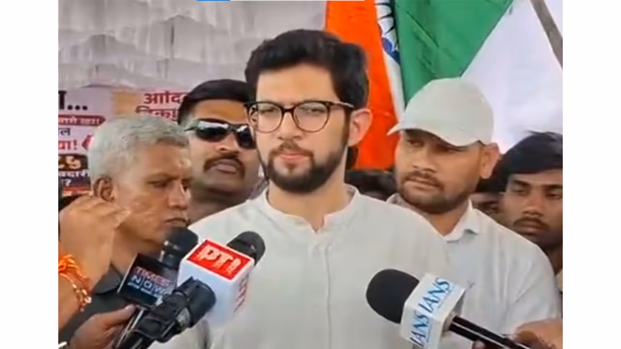 Shiv Sena (UBT) leader Aaditya Thackeray (Photo/ANI) Shiv Sena (UBT) leader Aaditya Thackeray (Photo/ANI)