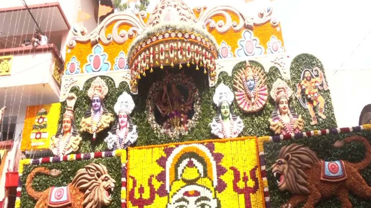 Ujjaini Mahakali Temple (Photo/ANI) Ujjaini Mahakali Temple (Photo/ANI)