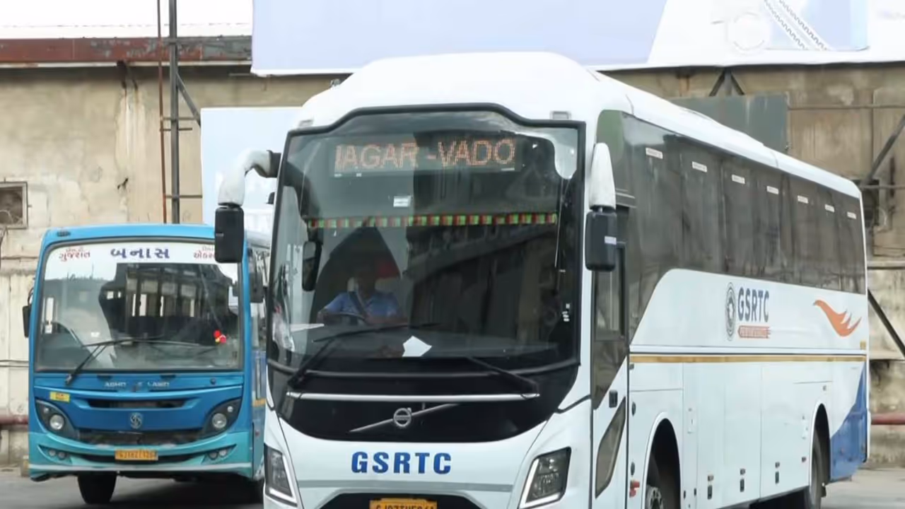 GSTRC Buses (Photo/ANI) GSTRC Buses (Photo/ANI)