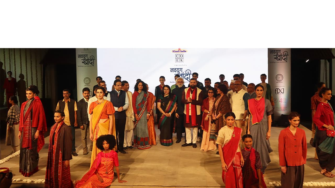 Navyug Khadi puts modern spin on India’s handcrafted legacy (Photo/ANI) Navyug Khadi puts modern spin on India’s handcrafted legacy (Photo/ANI)