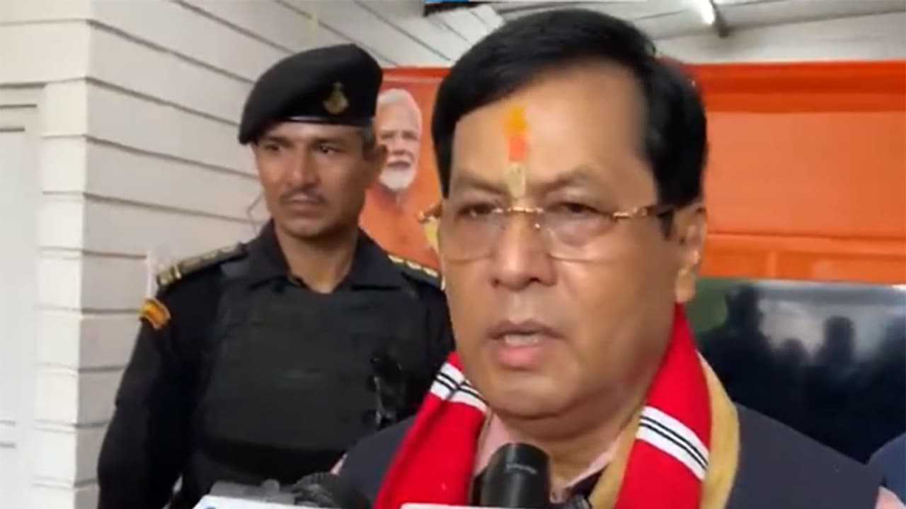 Union Minister Sarbananda Sonowal (Photo/ANI) Union Minister Sarbananda Sonowal (Photo/ANI)