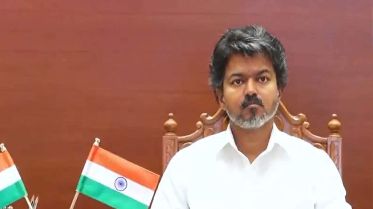 Tamil Nadu Chief Minister C Joseph Vijay (Photo/ANI) Tamil Nadu Chief Minister C Joseph Vijay (Photo/ANI)