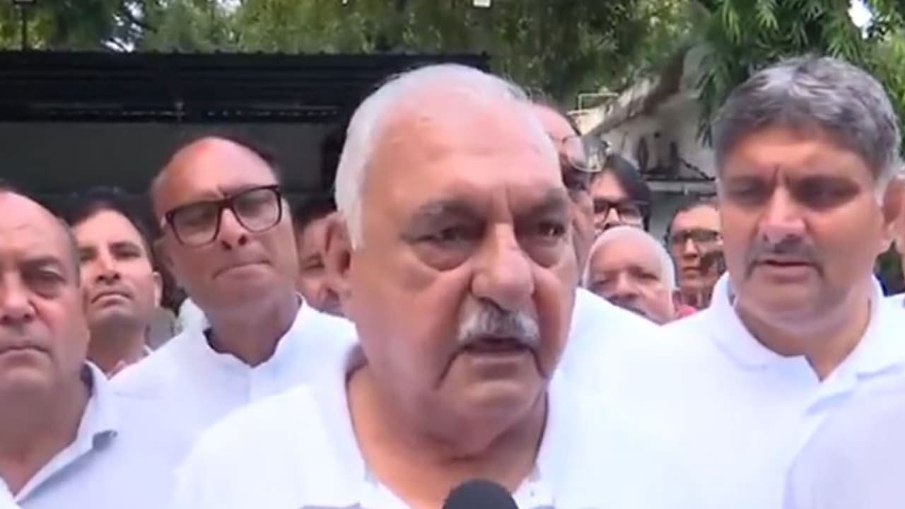 Congress leader Bhupinder Singh Hooda (Photo/ANI) Congress leader Bhupinder Singh Hooda (Photo/ANI)