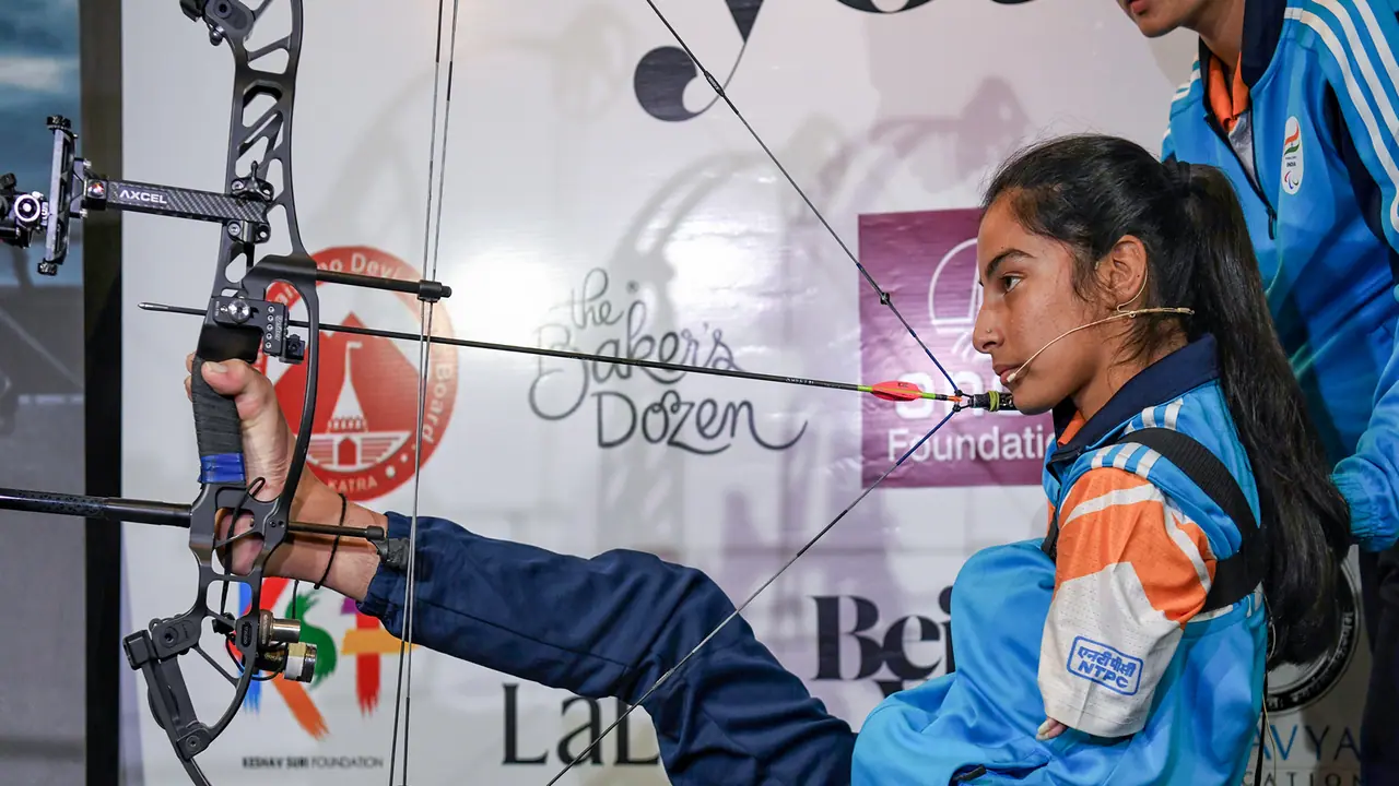 India's para archer Sheetal Devi (Photo: ANI) India's para archer Sheetal Devi (Photo: ANI)