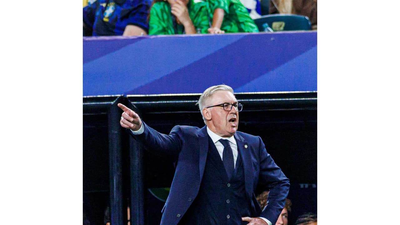 Brazil head coach Carlo Ancelotti. (Photo: X/@MrAncelotti) Brazil head coach Carlo Ancelotti. (Photo: X/@MrAncelotti)