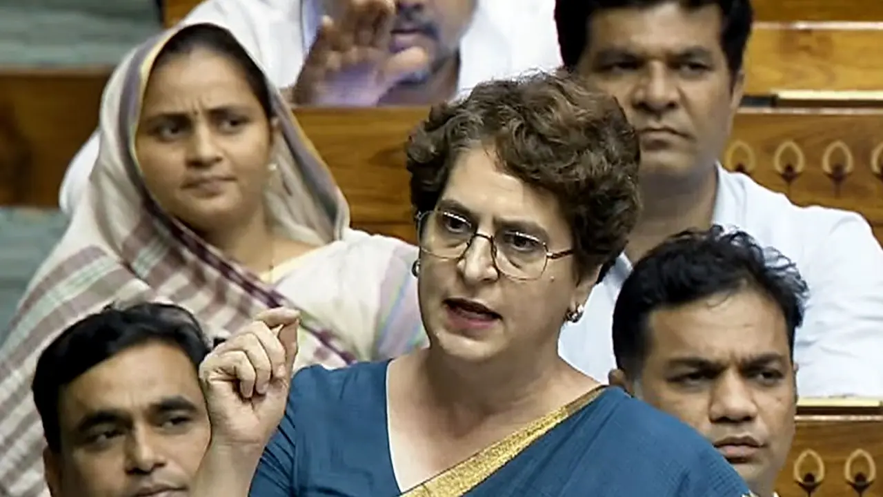 Congress MP Priyanka Gandhi Vadra (File Photo/ANI) Congress MP Priyanka Gandhi Vadra (File Photo/ANI)