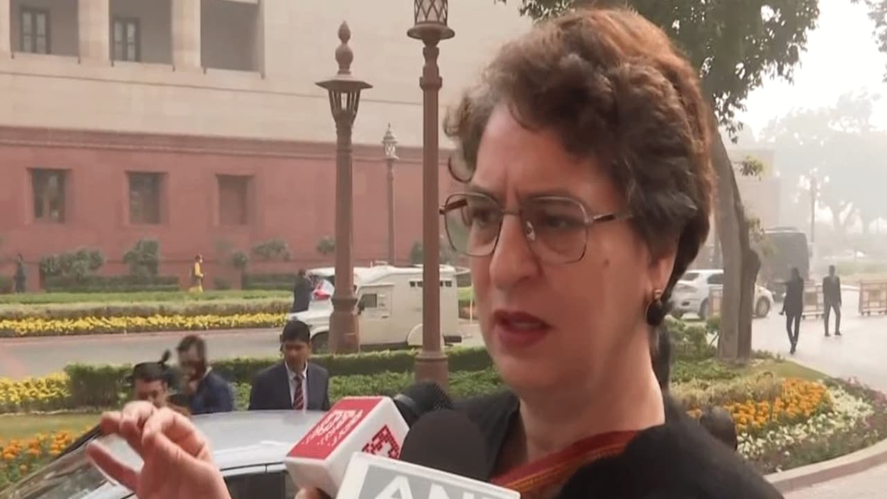 Congress MP Priyanka Gandhi Vadra (Photo/ANI) Congress MP Priyanka Gandhi Vadra (Photo/ANI)