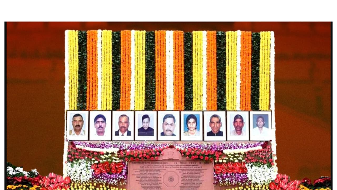 PM Modi to pay tribute to security personnel who sacrificed their lives in 2001 Parliament attack (Photo/ANI) PM Modi to pay tribute to security personnel who sacrificed their lives in 2001 Parliament attack (Photo/ANI)