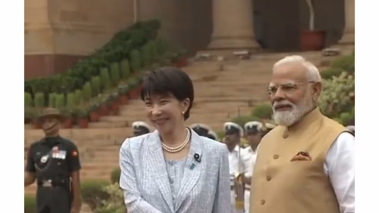 Japanese Prime Minister Sanae Takaichi and Prime Minister Narendra Modi (Photo/ANI) Japanese Prime Minister Sanae Takaichi and Prime Minister Narendra Modi (Photo/ANI)