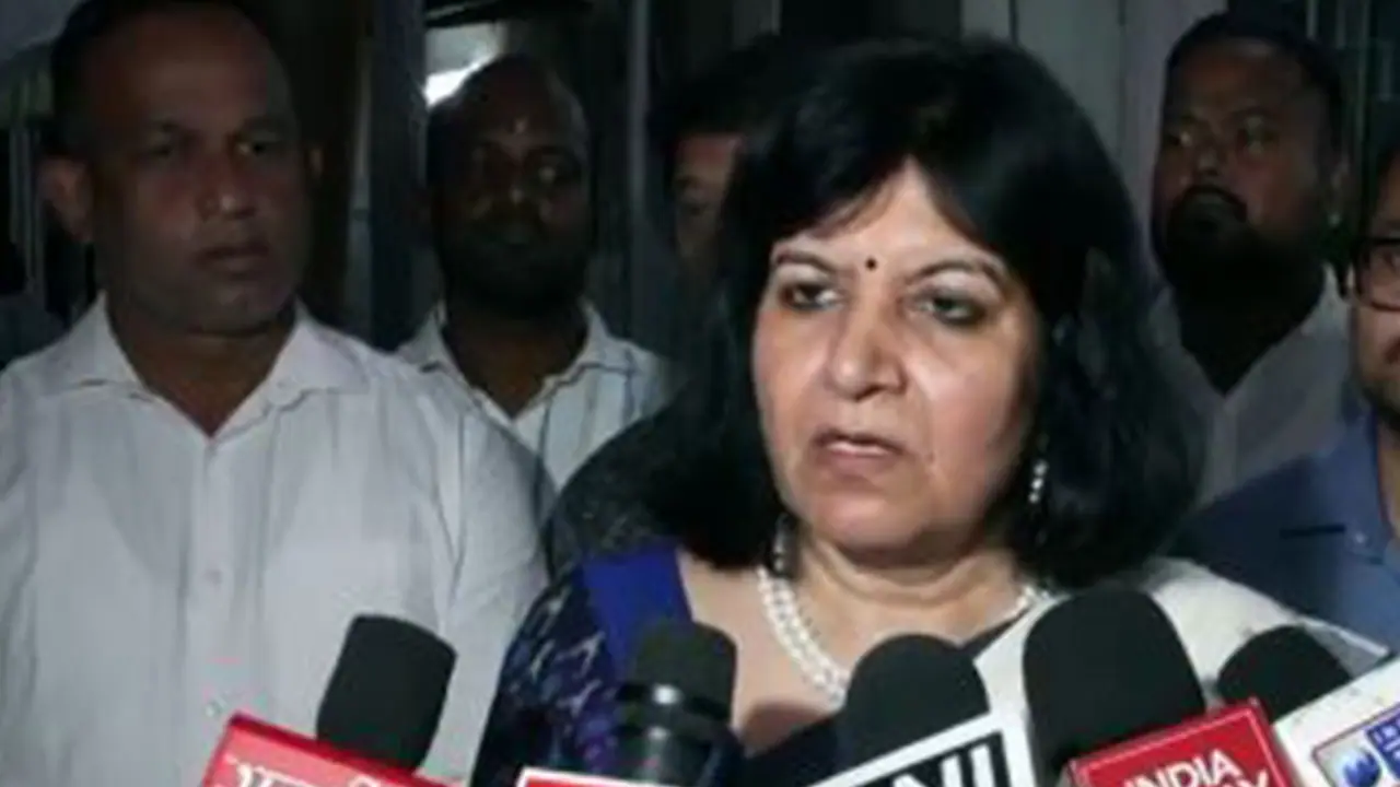 BJP MP Aparajita Sarangi (Photo/ANI) BJP MP Aparajita Sarangi (Photo/ANI)