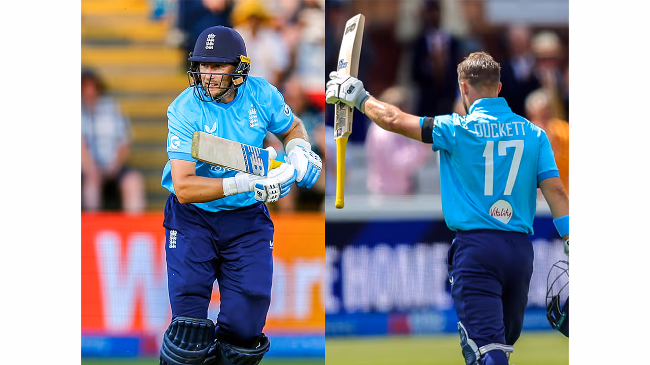 Joe Root and Ben Duckett. (Photo: ANI) Joe Root and Ben Duckett. (Photo: ANI)