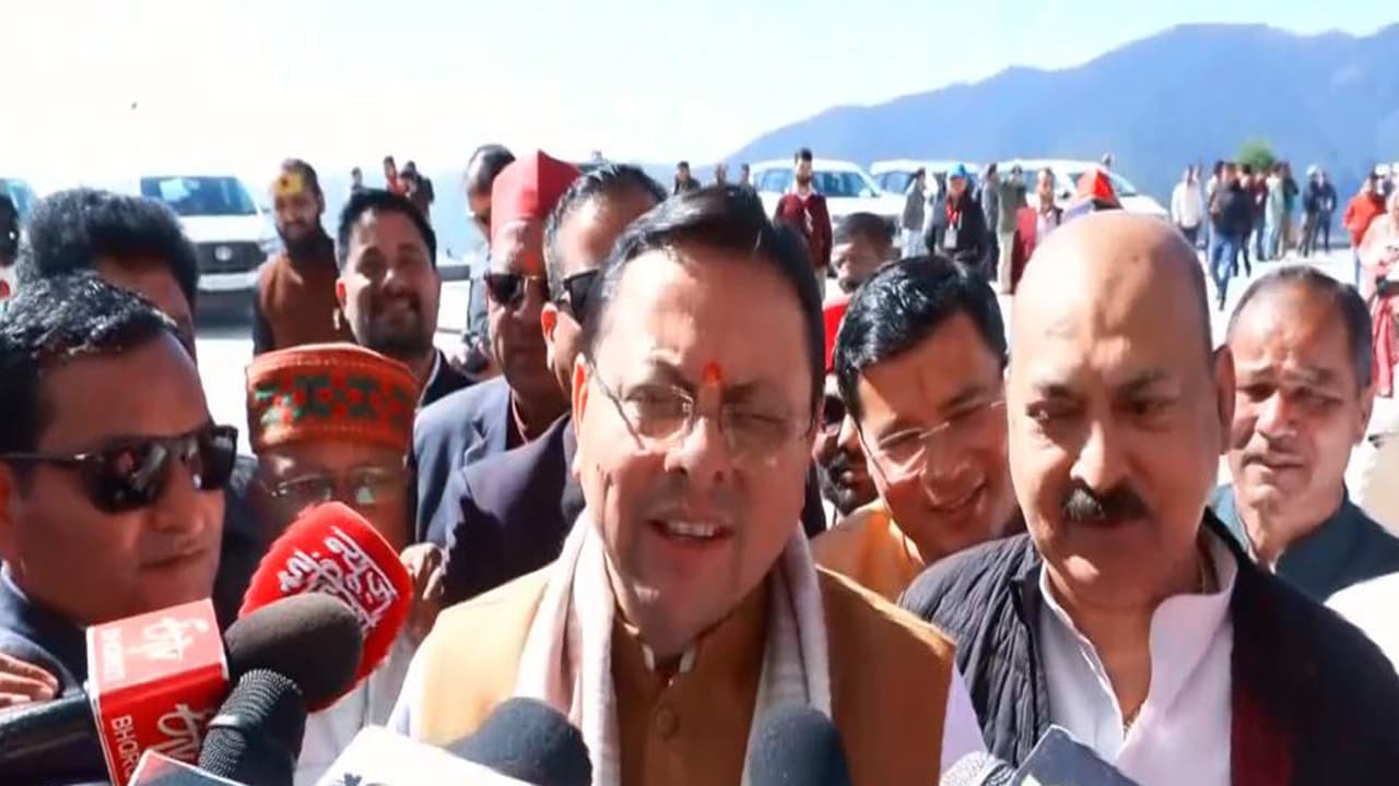 Uttarakhand Chief Minister Pushkar Singh Dhami (File Photo/ANI) Uttarakhand Chief Minister Pushkar Singh Dhami (File Photo/ANI)