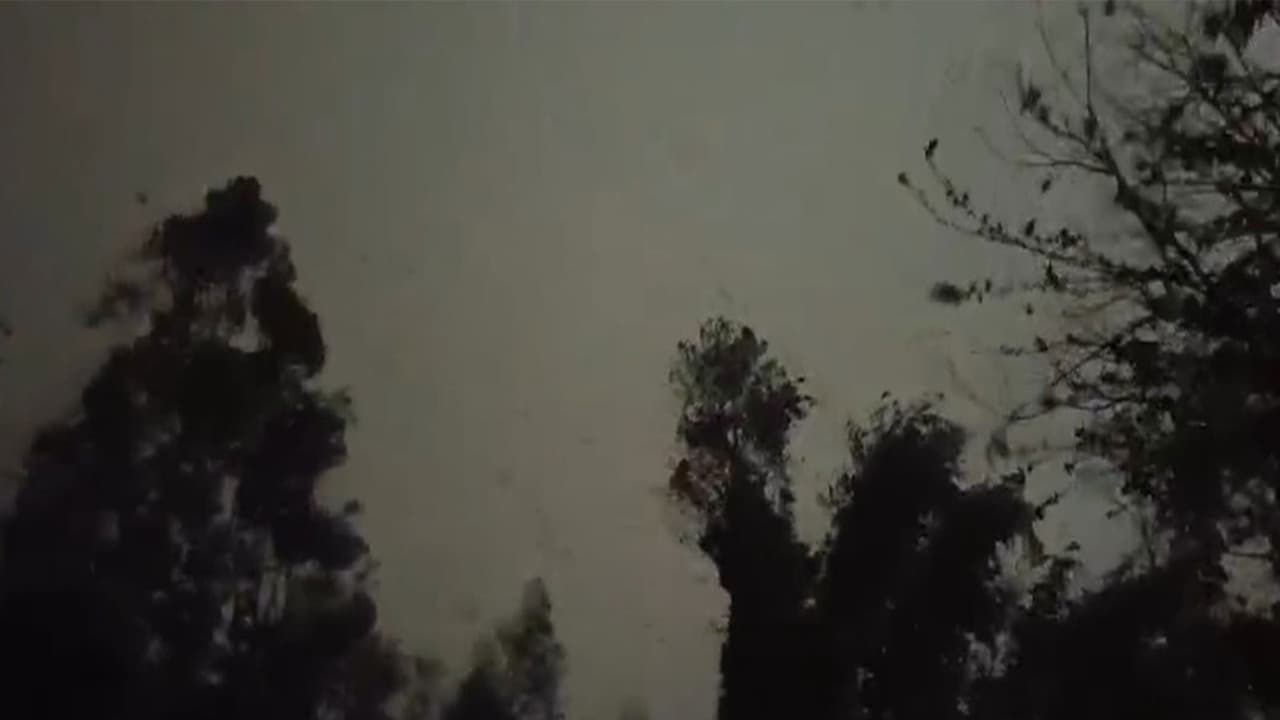 Strong winds and heavy rainfall occures in parts of Sikkim. (Photo/ANI) Strong winds and heavy rainfall occures in parts of Sikkim. (Photo/ANI)