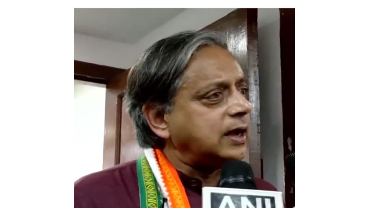 Lok Sabha MP from Thiruvananthapuram Shashi Tharoor (Photo/ANI) Lok Sabha MP from Thiruvananthapuram Shashi Tharoor (Photo/ANI)