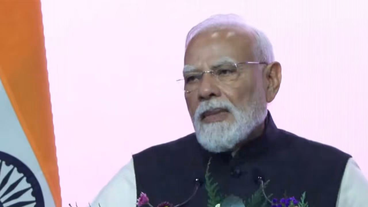 PM Modi at India Australia CEO Forum in Melbourne (Photo/ANI/DD) PM Modi at India Australia CEO Forum in Melbourne (Photo/ANI/DD)