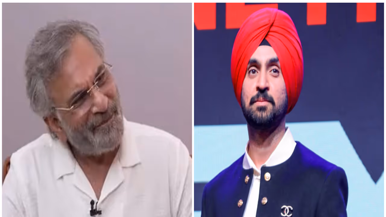 Pavan Malhotra (L) Diljit Dosanjh (R) (Photos/ANI) Pavan Malhotra (L) Diljit Dosanjh (R) (Photos/ANI)