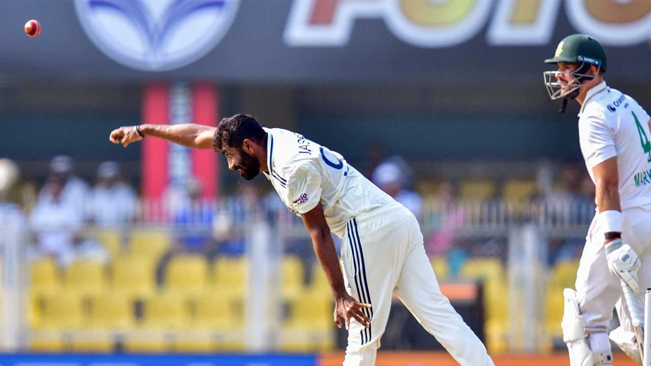 Indian pacer Jasprit Bumrah in action. (Photo: ANI) Indian pacer Jasprit Bumrah in action. (Photo: ANI)