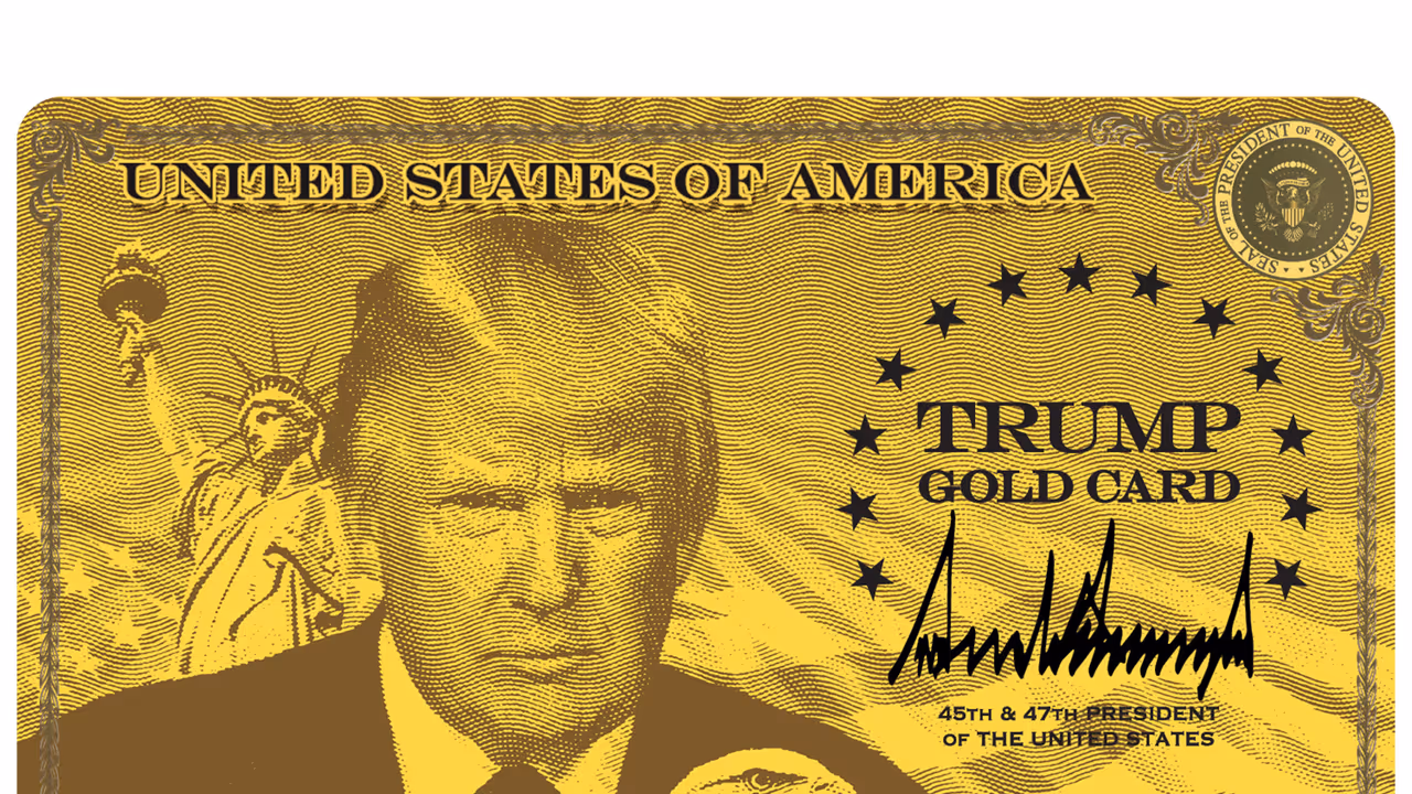 An image of the ‘Trump Gold Card’ (Image Source: Official website of the US government) An image of the ‘Trump Gold Card’ (Image Source: Official website of the US government)