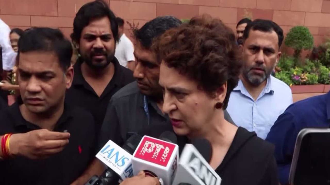 Congress MP Priyanka Gandhi Vadra (Photo/ANI) Congress MP Priyanka Gandhi Vadra (Photo/ANI)