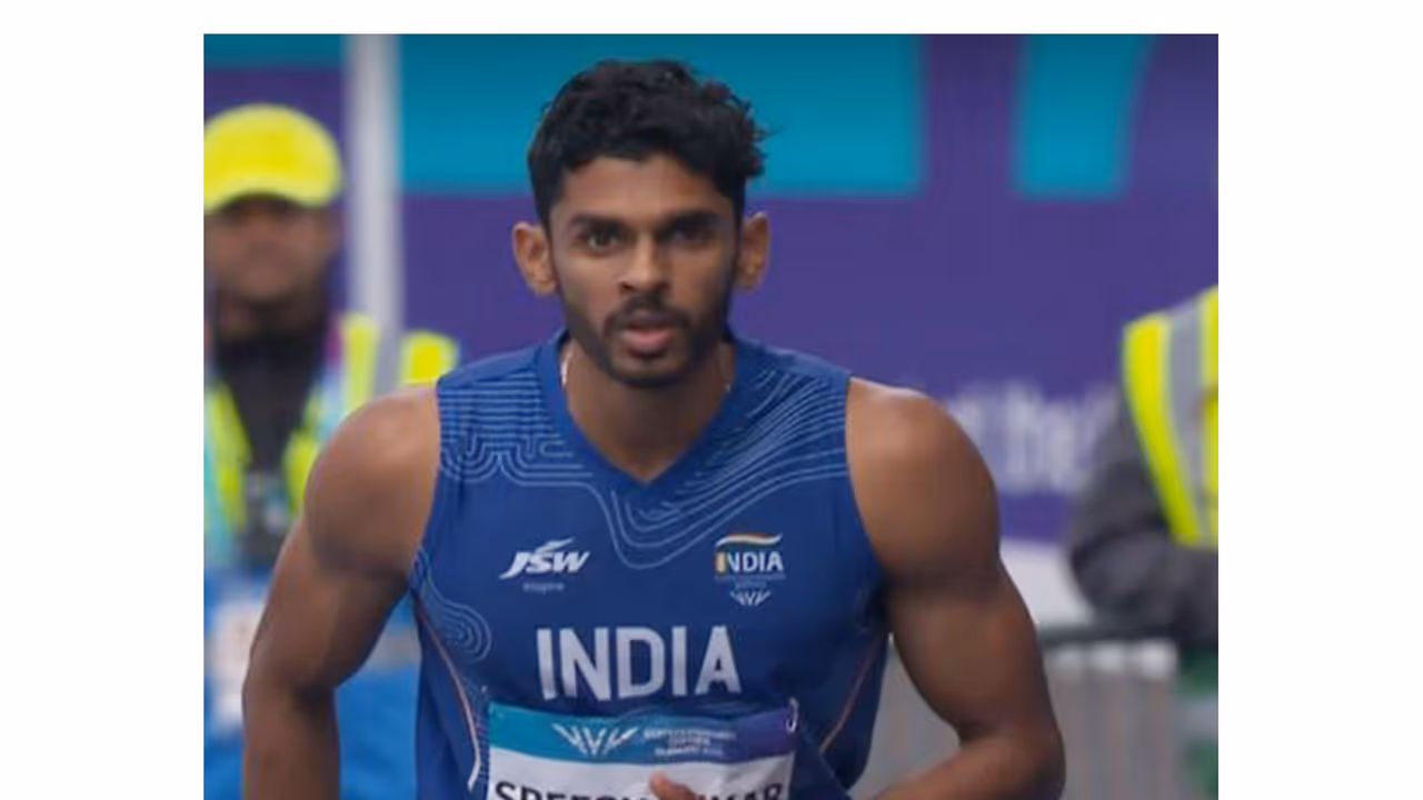 Murali Sreeshankar (Photo: X/ @afiindia) Murali Sreeshankar (Photo: X/ @afiindia)