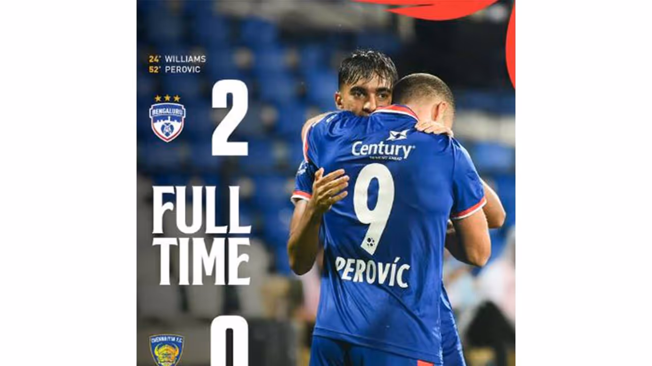 Bengaluru FC players celebrating (Photo: @bengalurufc Instagram) Bengaluru FC players celebrating (Photo: @bengalurufc Instagram)