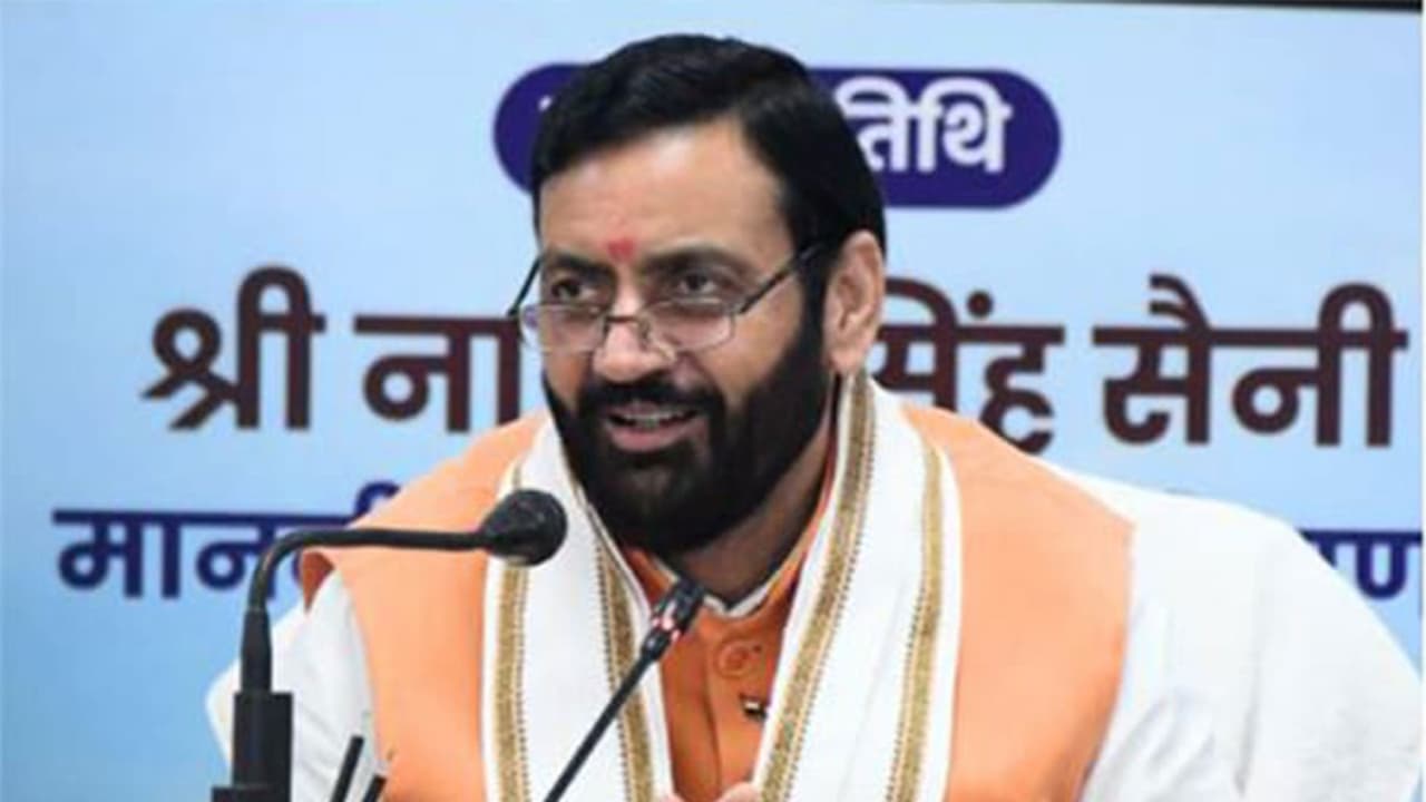 Haryana Chief Minister Nayab Singh Saini (Photo/Haryana Assembly) Haryana Chief Minister Nayab Singh Saini (Photo/Haryana Assembly)