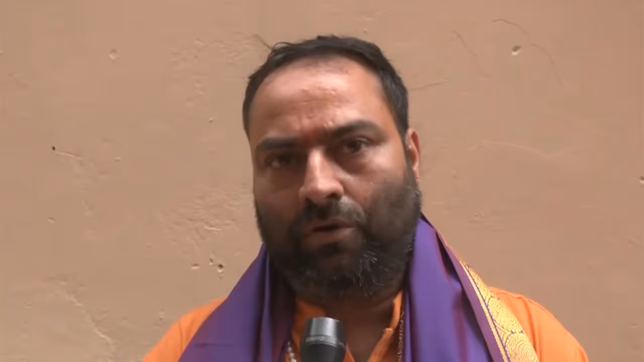 Kamakhya Temple priest Himadri Sarma (Photo/ANI) Kamakhya Temple priest Himadri Sarma (Photo/ANI)